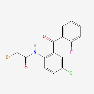 Acetamide 2-Bromo-N-4-Chloro-2-2-Fluorobenzoyl-Phenyl