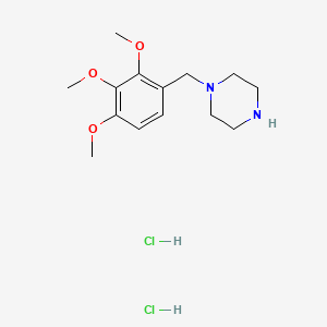 1-(2,3,4-Trimethoxybenzyl)piperazine dihydrochloride
