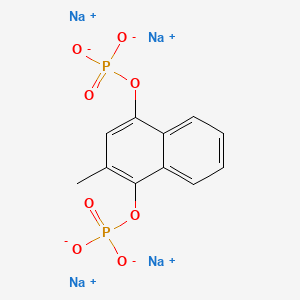 1,4-Naphthalenediol, 2-methyl-, diphosphate, tetrasodium salt