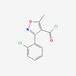 3-2-Chlorophenyl-5-Methylisoxazole-4-Carbonyl Chloride