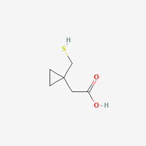 1-Mercaptomethyl-Cyclopropyl-Acetic Acid
