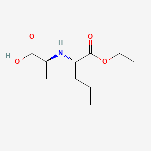 n-((s)-1-carbethoxy-1-butyl)-(s)-alanine
