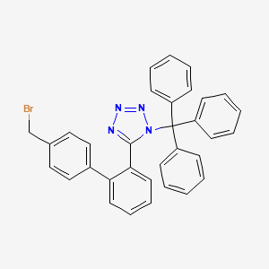5-(4-bromomethyl-1,1-biphenyl-2-yl)-1-triphenylmethyl-1h-tetrazole