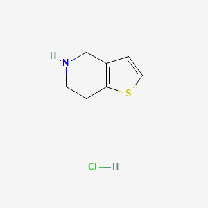 4H,5H,6H,7H-thieno[3,2-c]pyridine hydrochloride