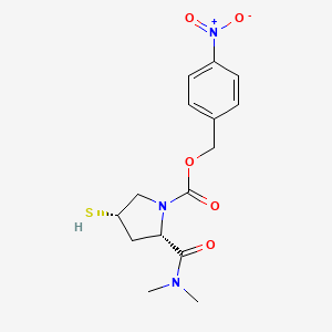 (4S)-1-(4-Nitrobenzyloxycarbonyl)-4-mercapto-N,N-dimethyl-L-prolinamide