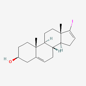 (3S,8R,9S,10R,13S,14S)-17-iodo-10,13-dimethyl-2,3,4,7,8,9,11,12,14,15-decahydro-1H-cyclopenta(a)phenanthren-3-ol