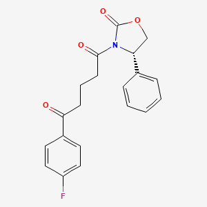 (4S)-3-[5-(4-Fluorophenyl)-1,5-dioxopenyl]-4-phenyl-2-oxazolidinone