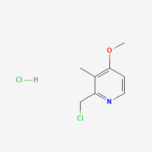 2-(Chloromethyl)-4-methoxy-3-methylpyridine hydrochloride
