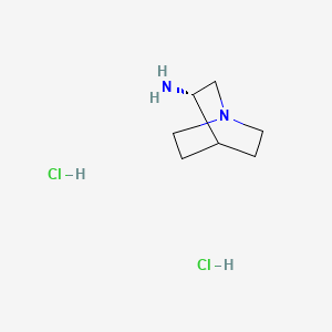 1-Azabicyclo[2.2.2]octan-3-amine, hydrochloride (1:2), (3S)-