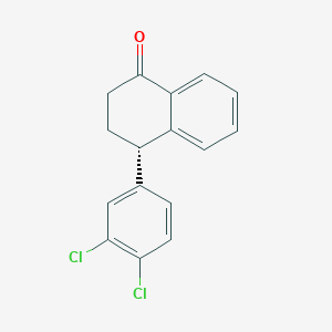 (4S)-4-(3,4-dichlorophenyl)-3,4-dihydro-2H-naphthalen-1-one
