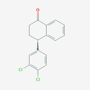 (4S)-4-(3,4-dichlorophenyl)-3,4-dihydronaphthalen-1(2H)-one