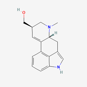 [(4R,7R)-6-METHYL-6,11-DIAZATETRACYCLO[7.6.1.0(2),?.0(1)(2),(1)?]HEXADECA-1(16),2,9,12,14-PENTAEN-4-YL]METHANOL