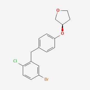 R)-3-(4-(5-bromo-2-chlorobenzyl)phenoxy)tetrahydrofuran