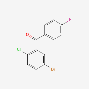 (5-bromo-2-chlorophenyl)(4-fluorophenyl)methanone