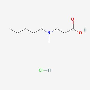 3-(N-Methylpentylamino) Propionic Acid HCl