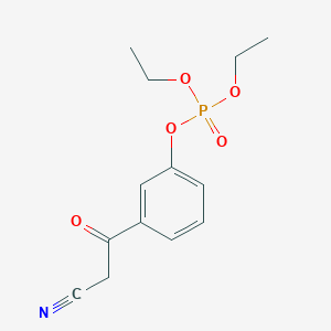 [3-(2-Cyanoacetyl)Phenyl] Diethyl Phosphate