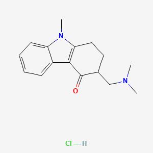 3-((Dimethylamino)methyl)-9-methyl-2,3-dihydro-1H-carbazol-4(9H)-one hydrochloride