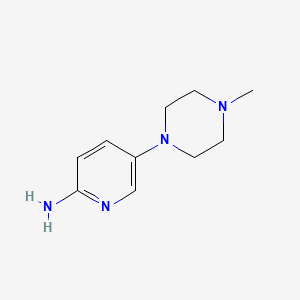 1-methyl-4-(6-aminopyridin-3-yl)piperazine