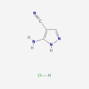 5-Amino-1H-Pyrazole-4-Carbonitrile;Hydrochloride