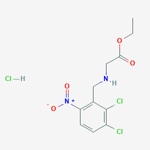 Ethyl N-(2.3-Dichloro-6-Nitrobenzyl)Glycine Hydrochloride