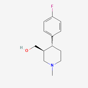 (4R,3S)-4-(4-Fluorophenyl)-3-hydroxymethyl-N-methylpiperidine