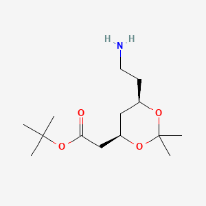 (4R,6R)-tert-Butyl-6-(2-aminoethyl)-2,2-dimethyl-1,3-dioxane-4-acetate