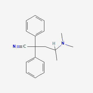 (4RS)-4-(Dimethylamino)-2,2-diphenylpentanenitrile