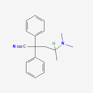 (4RS)-4-(Dimethylamino)-2,2-diphenylpentanenitrile (Didiavalo; Premethadone; Methadone Nitrile)