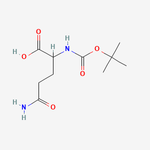 5-Amino-2-((tert-butoxycarbonyl)amino)-5-oxopentanoic acid