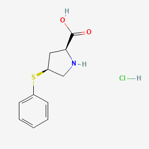 (4S)-4-(Phenylthio)-L-proline Hydrochloride