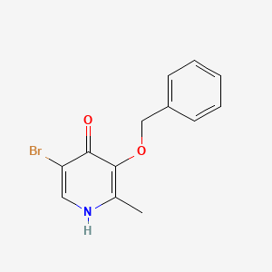 Benzyloxybromomethylpyridinol