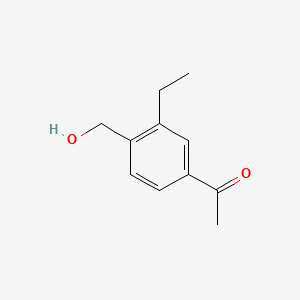 1-(3-ethyl-4-hydroxymethyl-phenyl)-ethanone