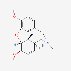 (4R,4aR,7S,7aR,12bS)-3-methyl-2,4,4a,7,7a,13-hexahydro-1H-4,12-methanobenzofuro[3,2-e]isoquinoline-7,9-diol