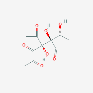 (4S,5R)-4-acetyl-4,5-dihydroxy-5-((R)-1-hydroxyethyl)heptane-2,3,6-trione