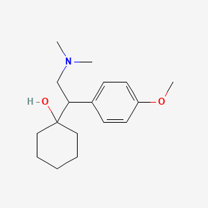 1-[2-dimethylamino-1-(4-methoxyphenyl)ethyl]cyclohexan-1-ol