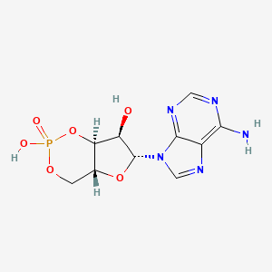 4H-furo[3,2-d]-1,3,2-dioxaphosphorin-7-ol, 6-(6-amino-9H-purin-9-yl)tetrahydro-2-hydroxy-, 2-oxide, (4aR,6R,7R,7aS)-