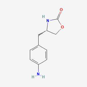 (4S)-4-(4-amino-benzyl)-1,3-oxazolidin-2-one