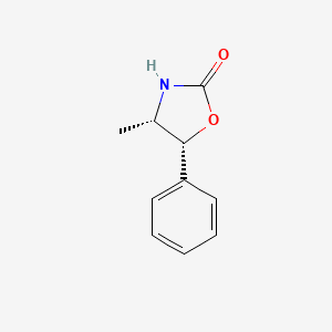 4-Methyl-5-phenyl-2-oxazolidinone, cis-