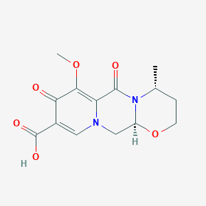 (4R,12aS)-7-Methoxy-4-Methyl-6,8-dioxo-3,4,6,8,12,12a-hexahydro-2H-[1,3]oxazino[3,2-d]pyrido[1,2-a]pyrazine-9-carboxylic acid