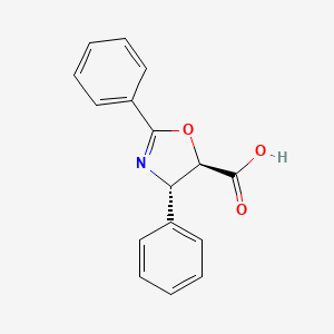 (4S,5R)-2,4-diphenyl-4,5-dihydro-1,3-oxazole-5-carboxylic acid