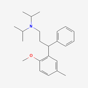 Diisopropyl-[3-(2-methoxy-5-methyl-phenyl)-3-phenyl-propyl]-amine