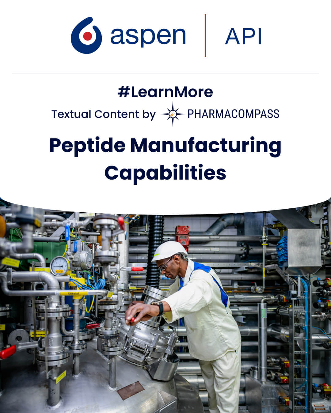Overview of custom peptide synthesis & contract manufacturing services & more on Aspen API
