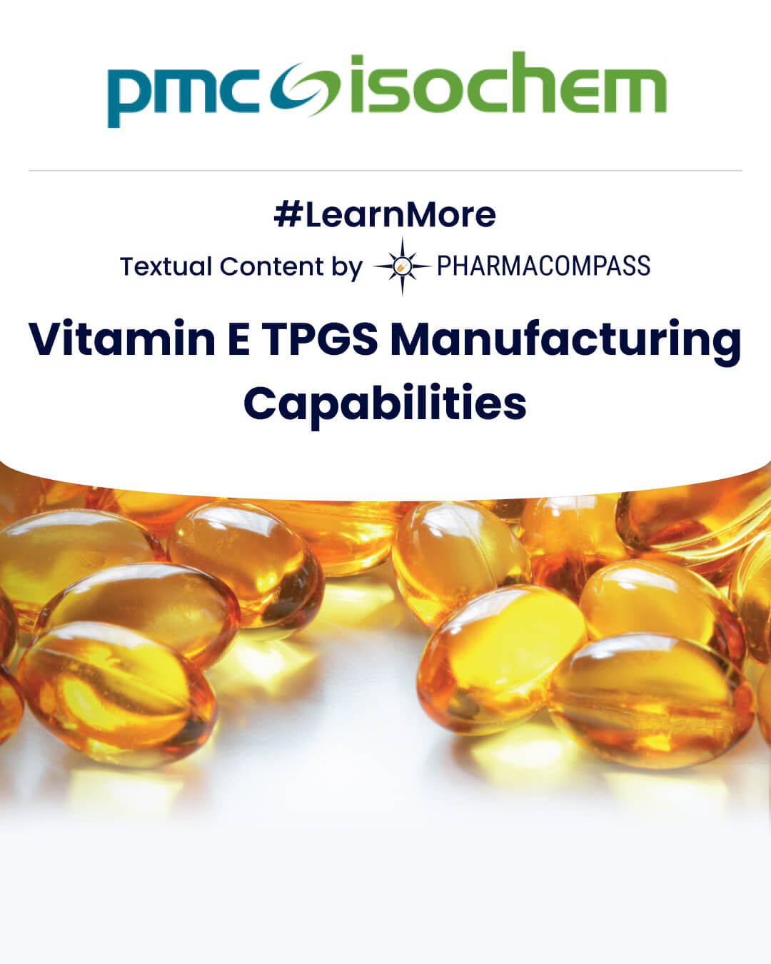PMC Isochem Vitamin E TPGS Tocophersolan for Drug Delivery