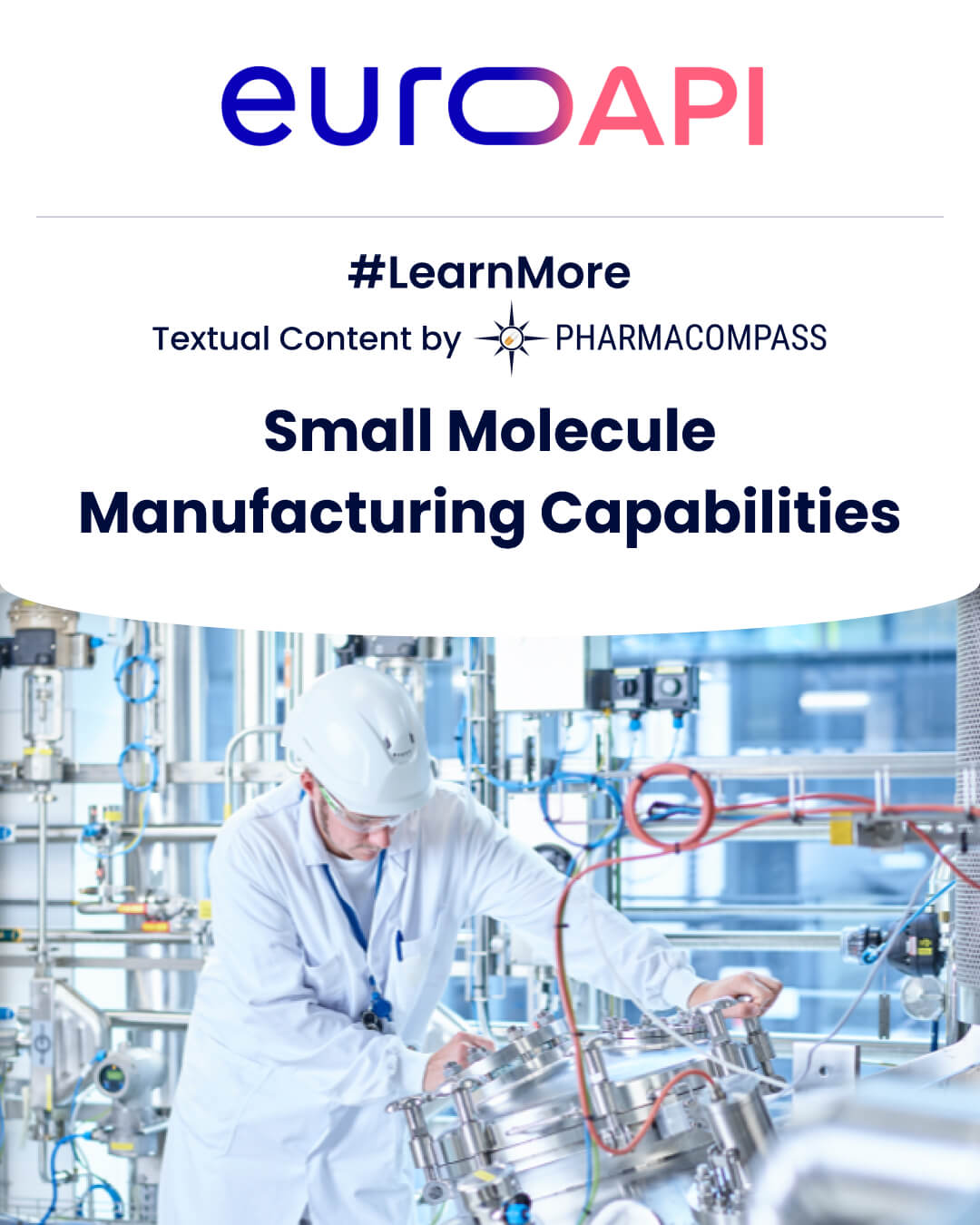 Overview of small molecule drug development & contract manufacturing & more on EUROAPI