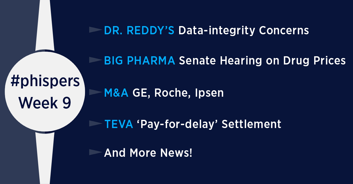 Data integrity concerns at Dr Reddy’s; Roche, Ipsen make multi-billion dollar buys; Aceto files for bankruptcy