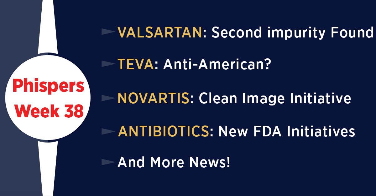 Novartis seeks to clean image, links employee bonuses to ethics; EMA, FDA probe new impurity in valsartan