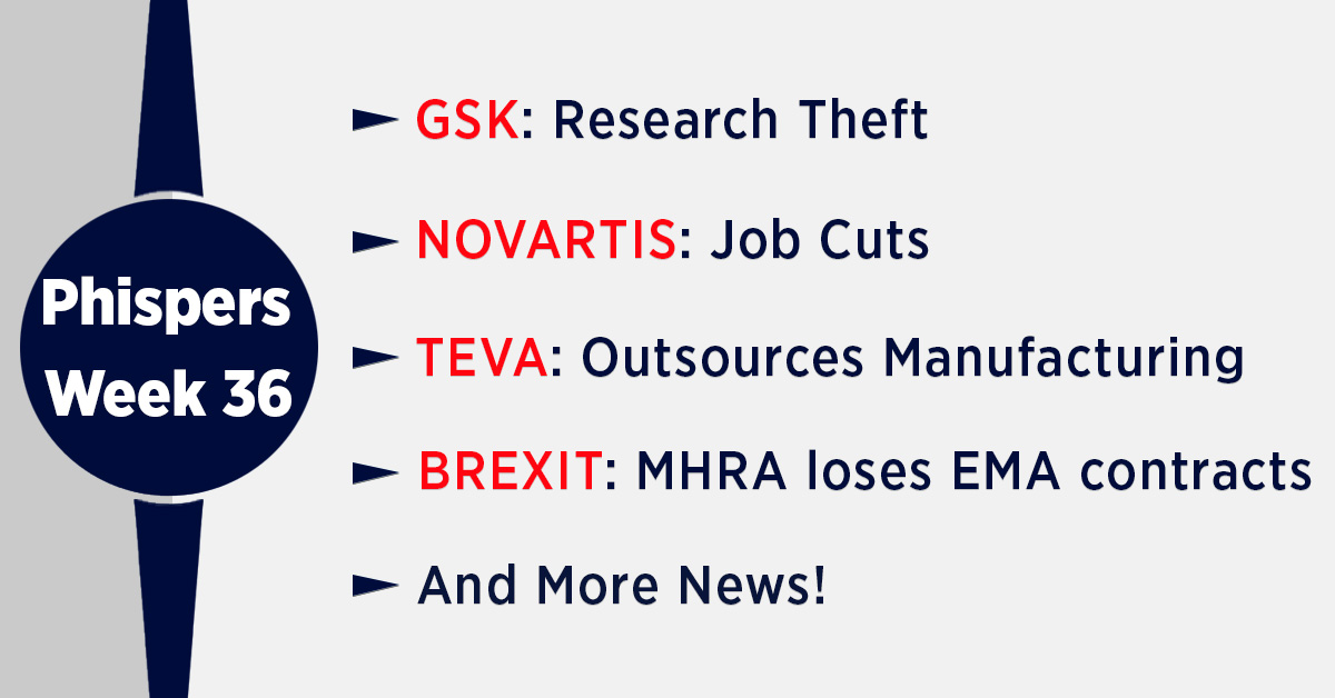 Novartis to cut jobs in Switzerland; Teva outsources manufacturing to Israel’s Rekah