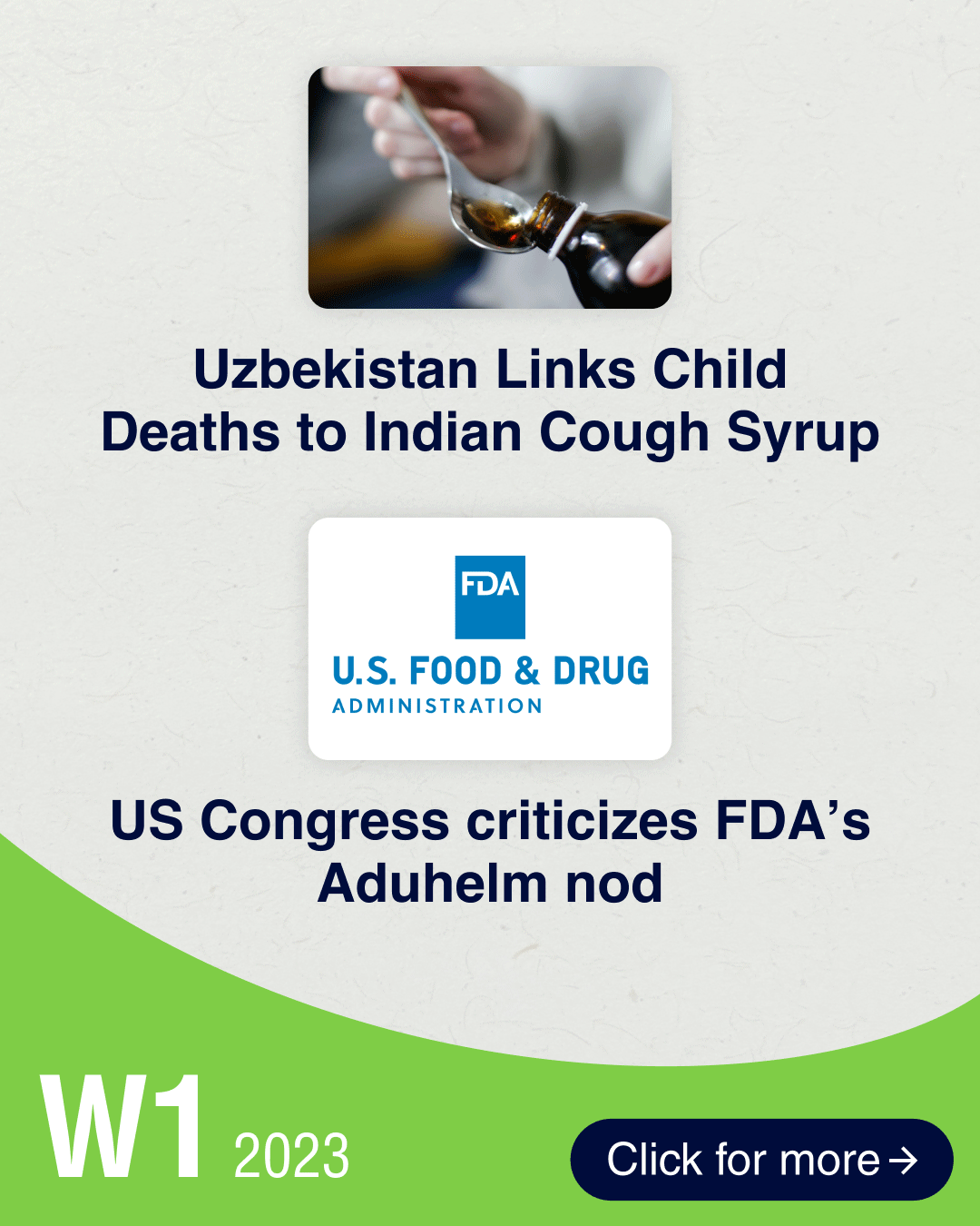 After Gambia, Uzbekistan links child deaths to Indian cough syrup; US Congress criticizes FDA’s Aduhelm nod