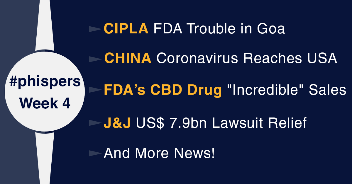 Cipla in FDA trouble; FDA-backed cannabis drug posts strong sales in launch year