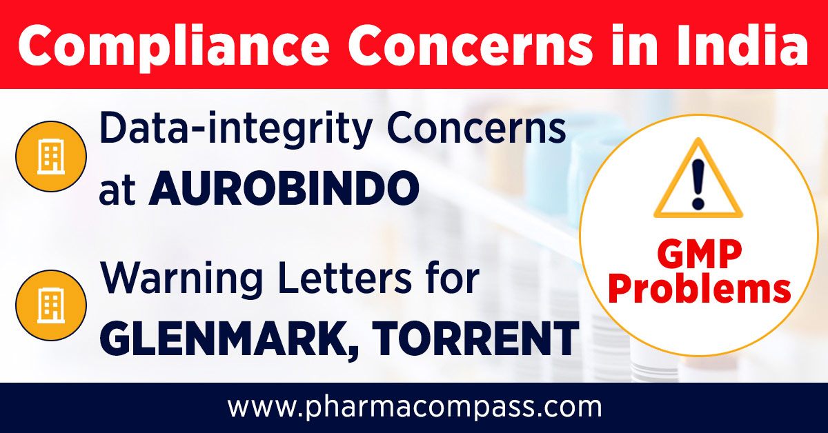 Data-integrity concerns at Aurobindo; FDA issues warning letters to Glenmark, Torrent